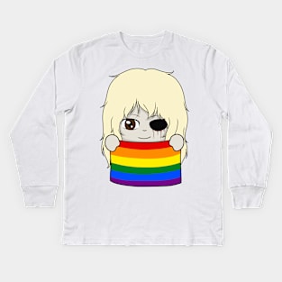 creepypasta pride chibi suicide sadie Kids Long Sleeve T-Shirt